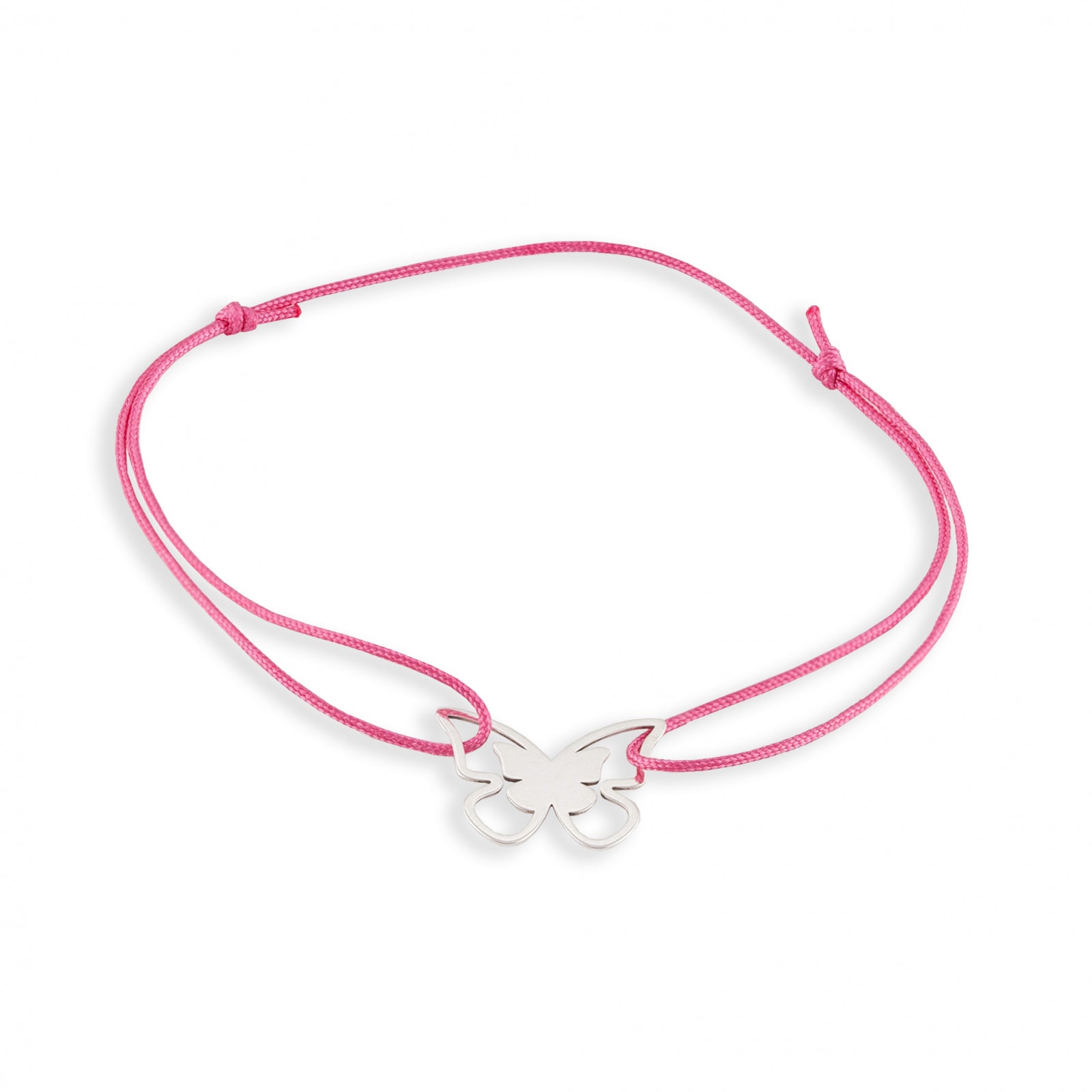 brățară argint 925 Lucky Charm Fluturaș cu șnur reglabil Maison La Stéphanie