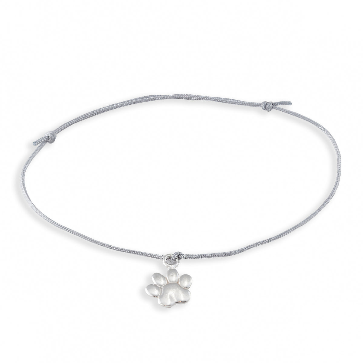 brățară argint 925 Lucky Charm lăbuță cu șnur reglabil Maison La Stéphanie