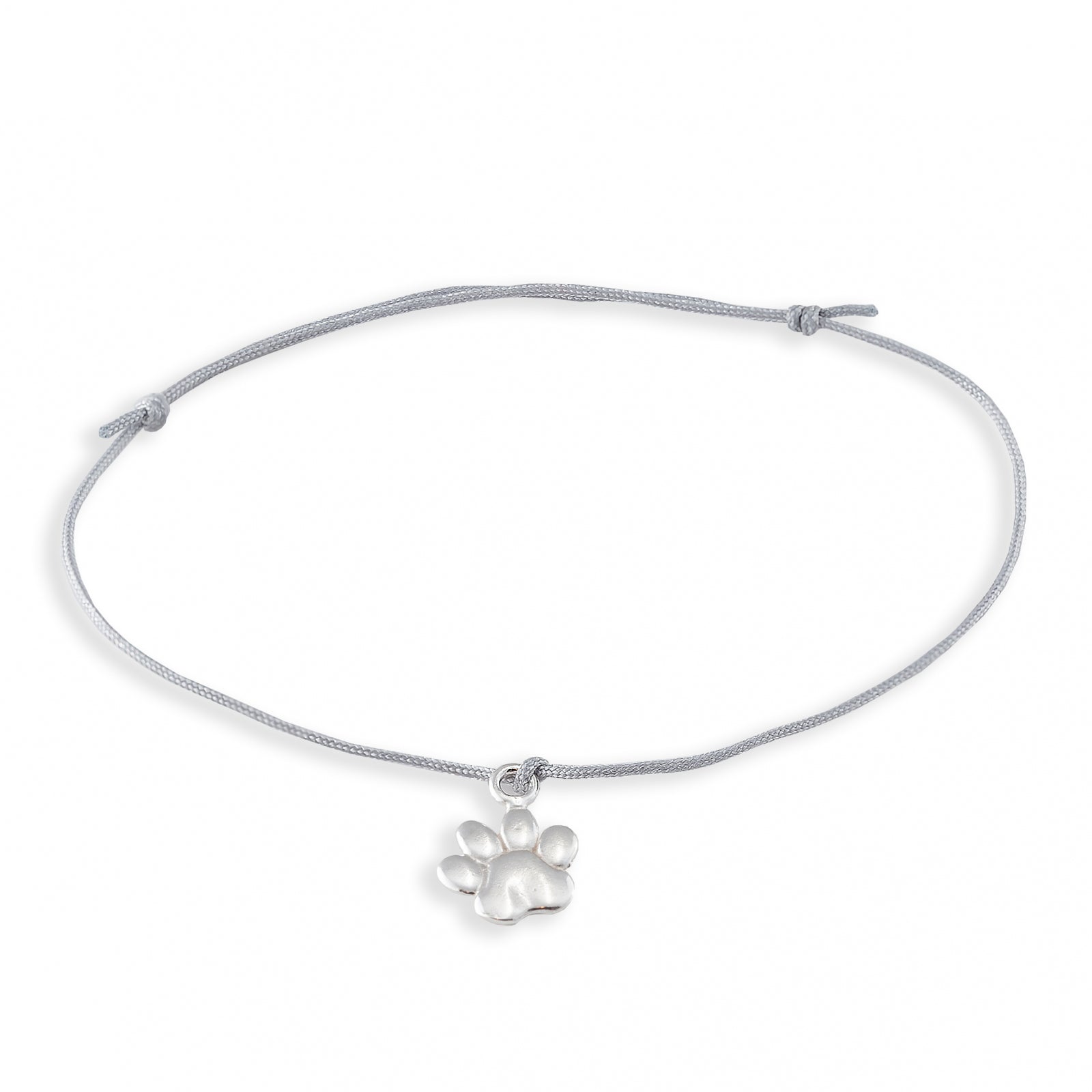 brățară argint 925 Lucky Charm lăbuță cu șnur reglabil Maison La Stéphanie