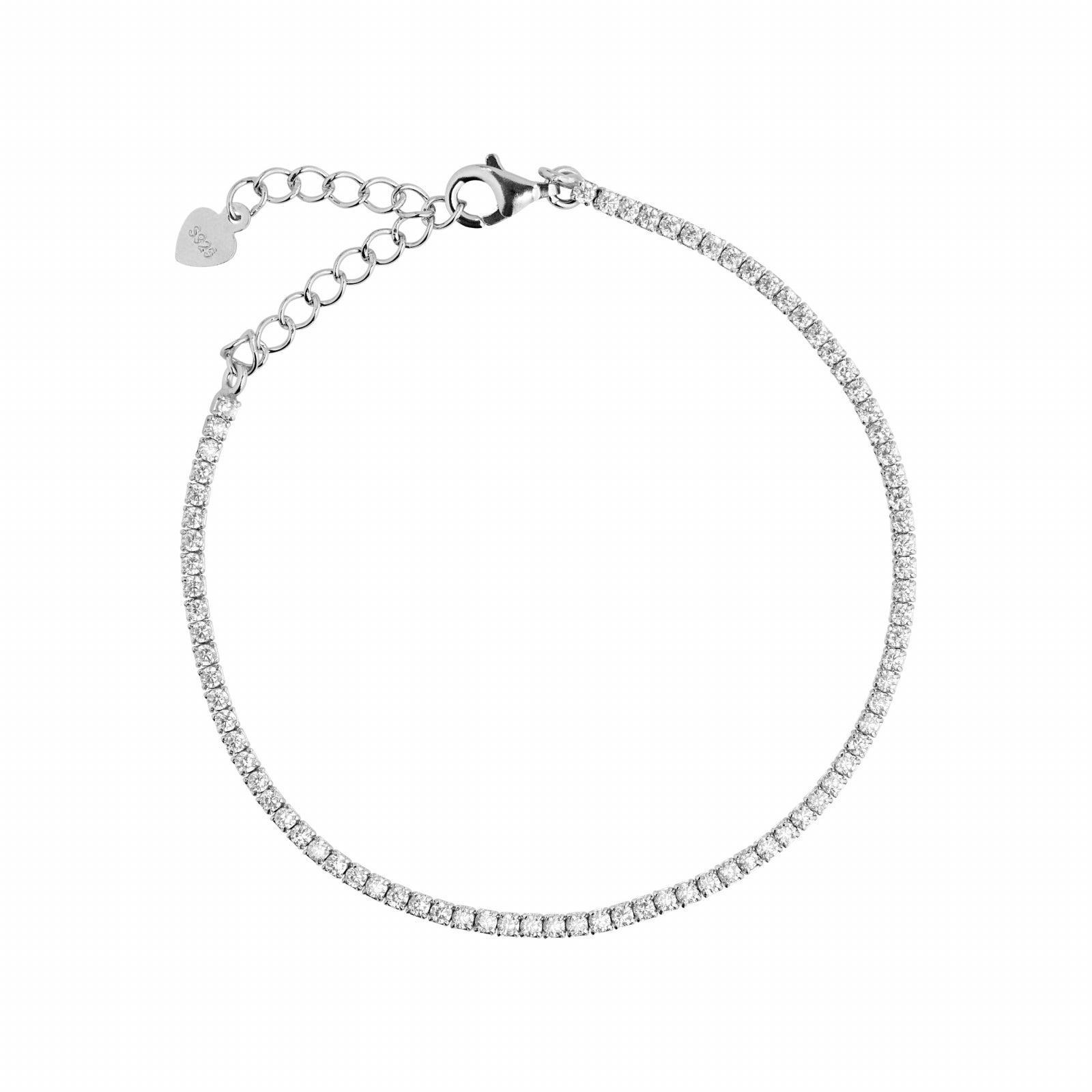 bratara tennis argint 925 zirconia alba maison la stephanie