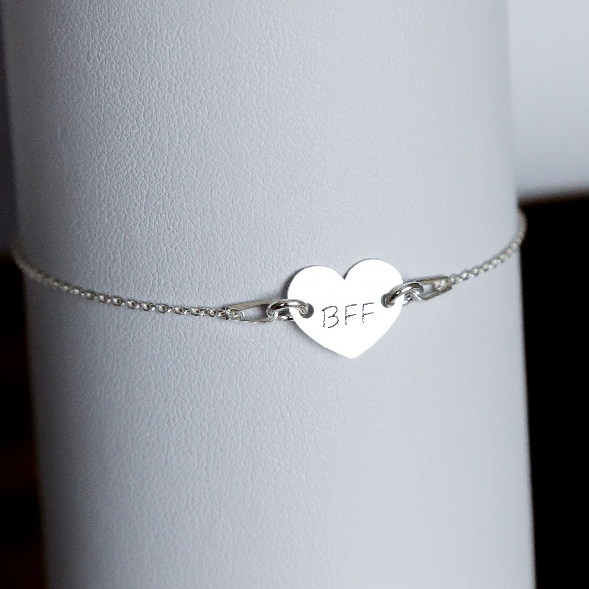 bratara personalizata inimioara argint 925 Maison La Stephanie gravura cadou aniversare