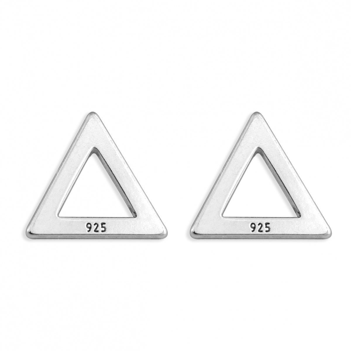 cercei triunghi argint 925 Maison La Stephanie cercei geometric minimalist boho chic bijuterii argint femei