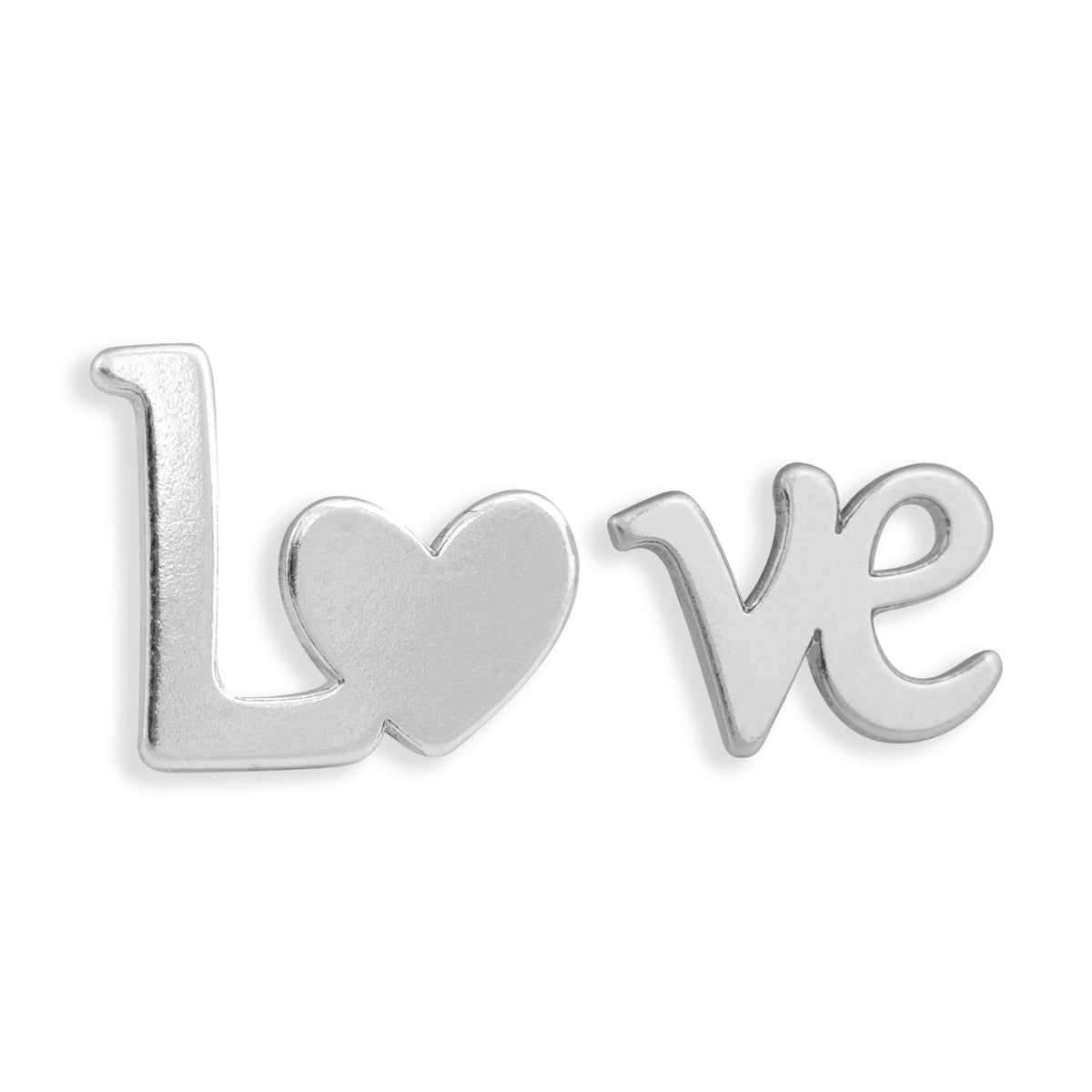 cercei love argint 925 Maison La Stephanie cercei inimioara bijuterii cadou pentru ea minimalist romantic