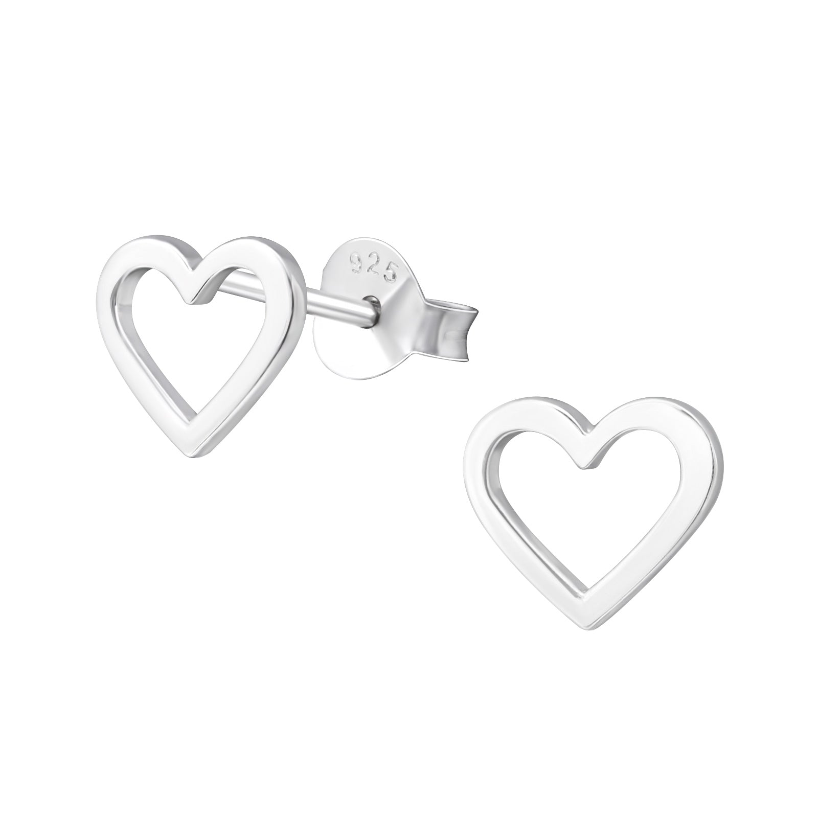 CERCEI ARGINT PURE HEART 