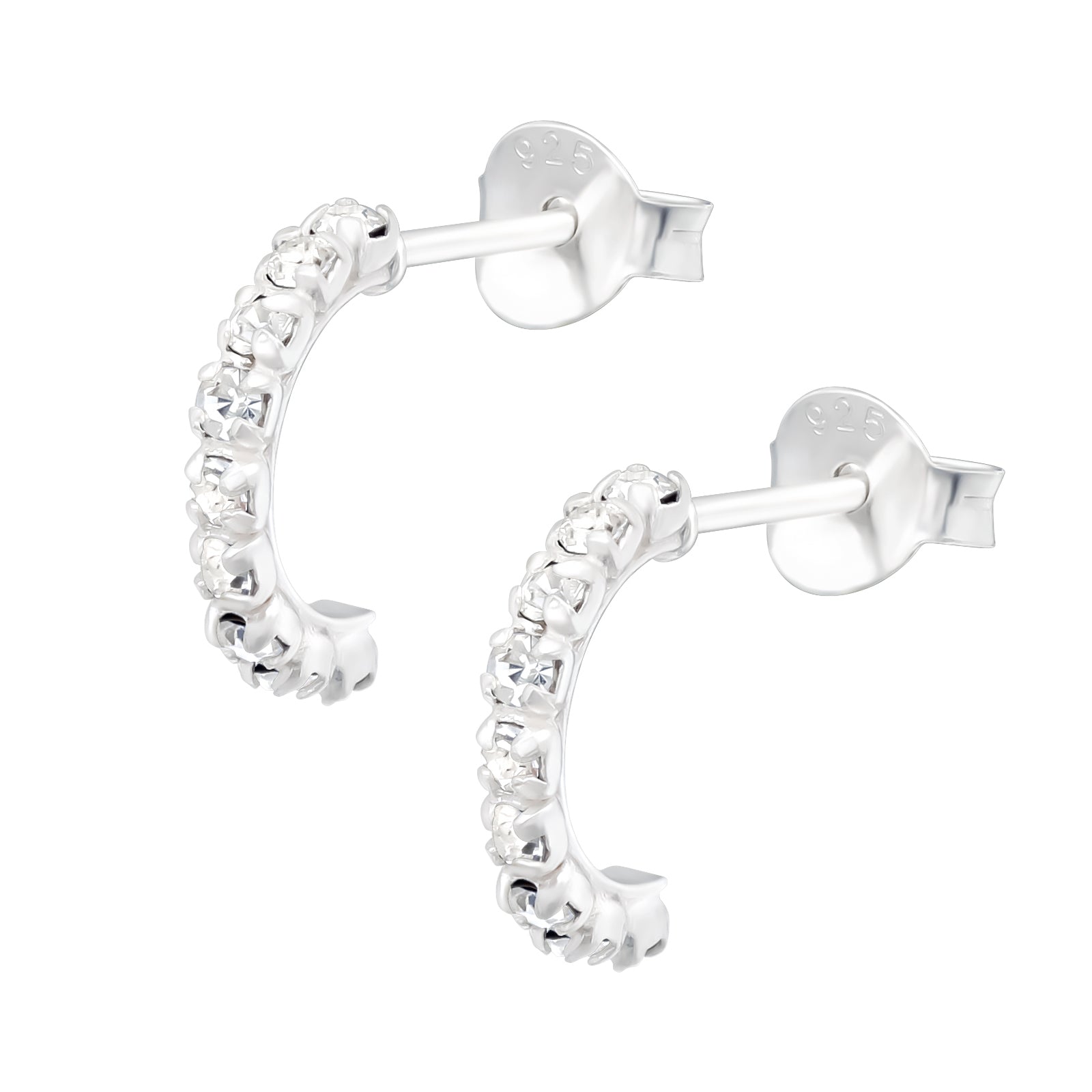 Cercei Kendra din argint 925 cu pietre zirconiu – bijuterii elegante, fine și strălucitoare, potrivite pentru purtare zilnică sau evenimente speciale.