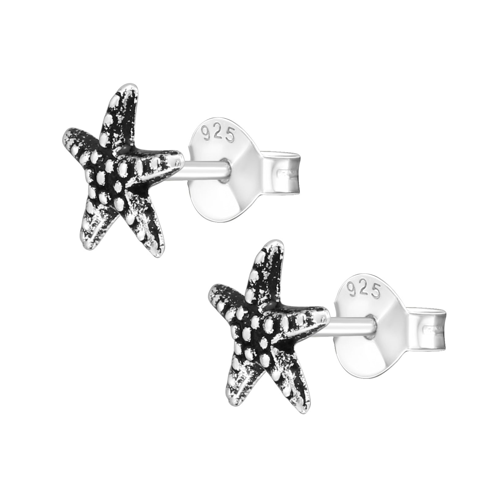 Cercei stea de mare din argint 925 – bijuterii fine inspirate de mare, ideale pentru iubitoarele de vară și detalii delicate. Maison La Stéphanie.