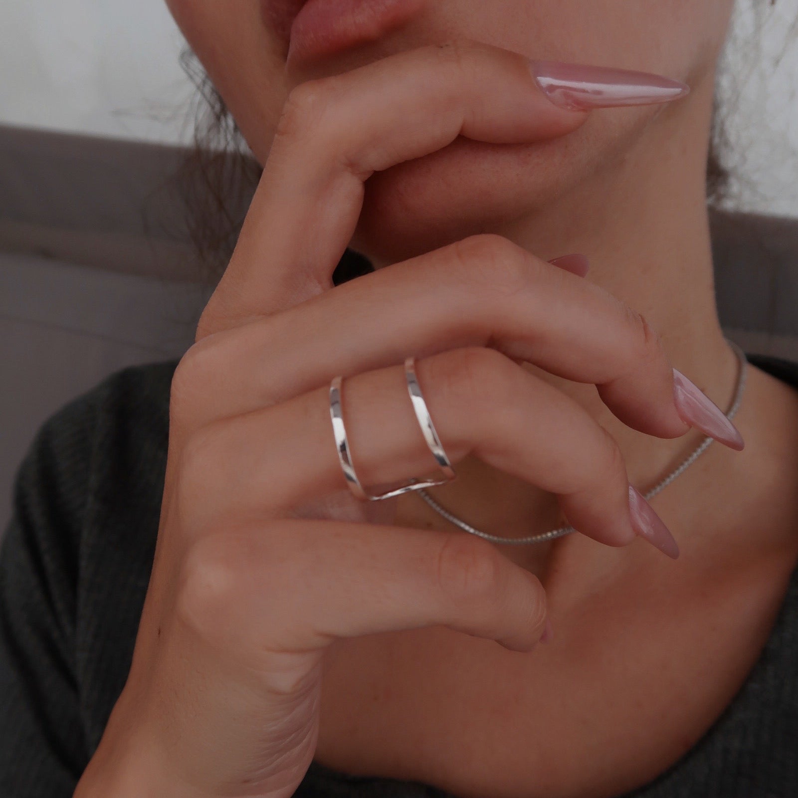 INEL ARGINT 925 SUMMER TIME rings > silver ring > summer time ring > gifts for her > gifts for girls > gifts for moms > gifts for best friend > birthday gift > minimalist ring Maison la Stephanie   