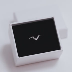 Inel Babygirl din argint 925 cu pietre zirconiu – bijuterie fină și elegantă Maison La Stéphanie.