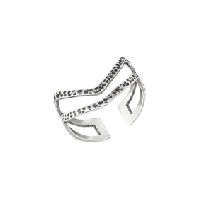 INEL MIDI 90s ARGINT 925 rings > silver ring > minimalist ring > leave ring > nature ring > gifts for her > gifts for girls > gifts for moms > gifts for best friend > birthday gift Maison la Stephanie   