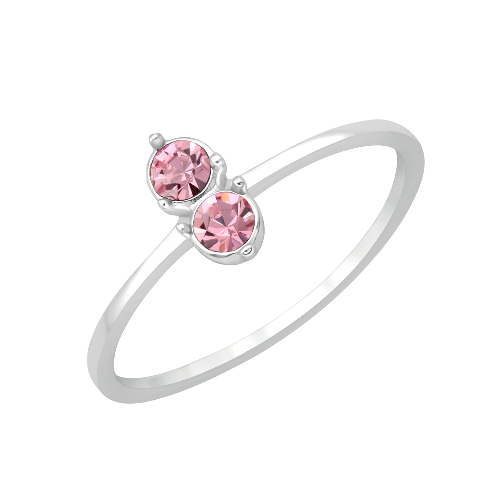 Inel PASTEL PINK Love din argint 925 – bijuterie delicată cu zirconia roz pastel, simbol al iubirii și al eleganței feminine, perfect pentru cadou.