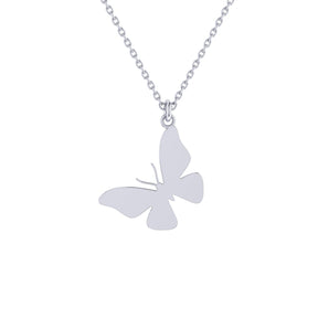 Lănțișor Fluture din argint 925 – bijuterie delicată și elegantă, simbol al libertății și feminității. Cadoul perfect pentru femei și adolescente.
