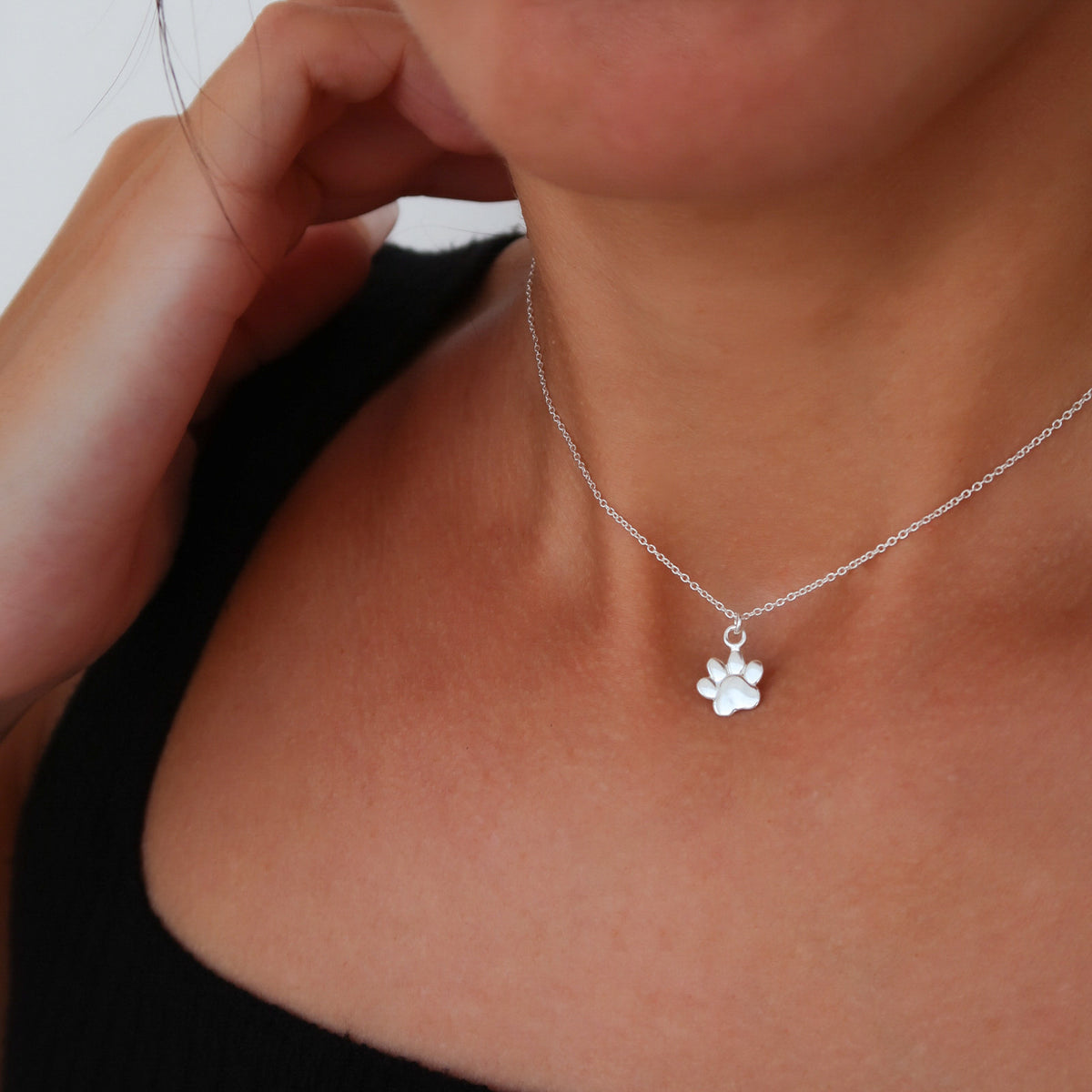 Lantisor din argint 925 cu pandantiv labuta eleganta Maison La Stephanie