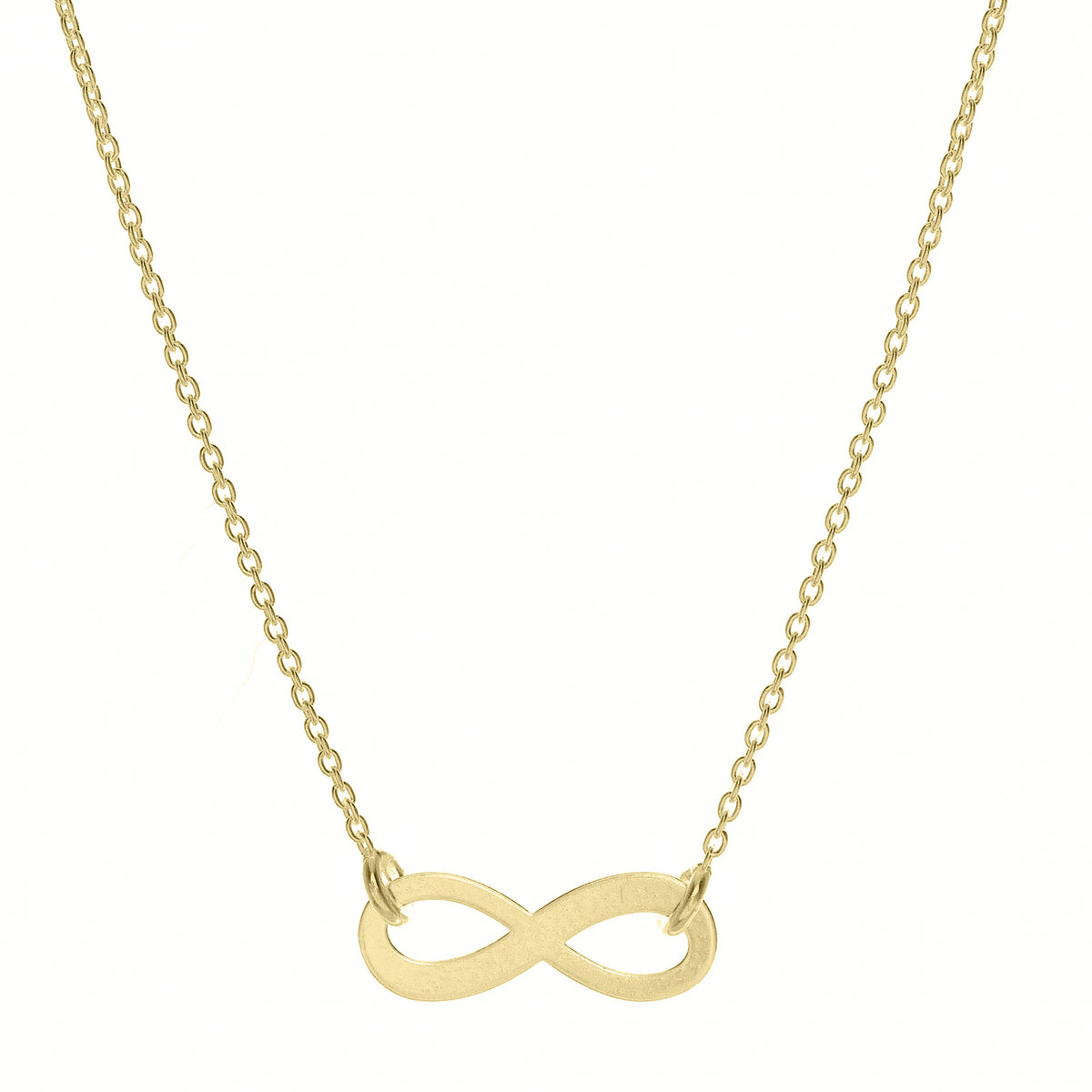 lantisor argint 925 placat cu aur Maison La Stephanie infinity simbol infinit iubire eterna cadou elegant bijuterie femei minimalist