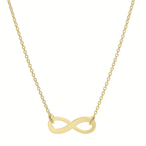 lantisor argint 925 placat cu aur Maison La Stephanie infinity simbol infinit iubire eterna cadou elegant bijuterie femei minimalist