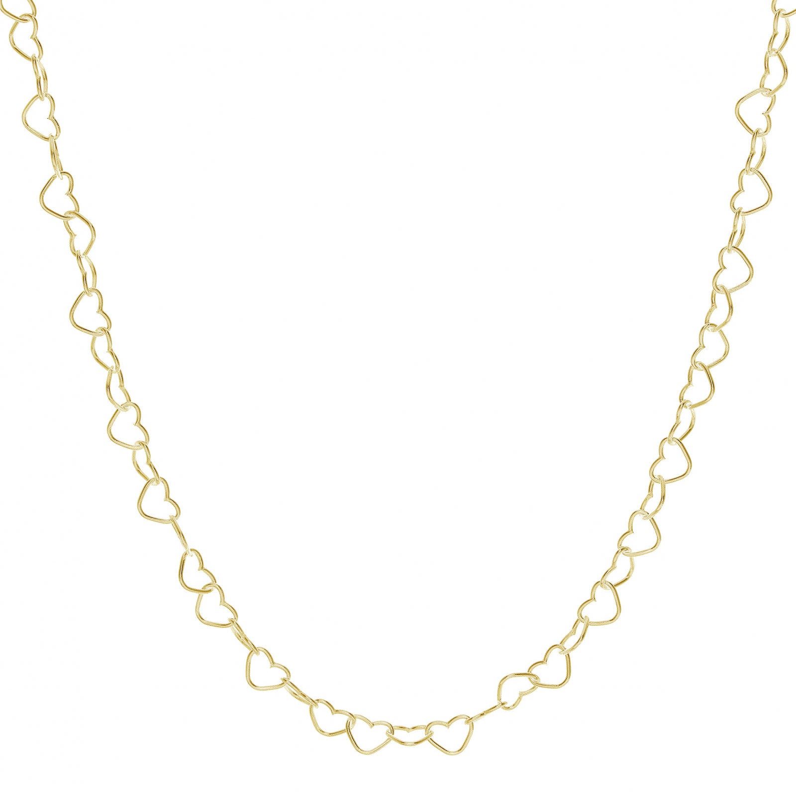 lantisor choker inimioare argint 925 placat aur 18k maison la stephanie