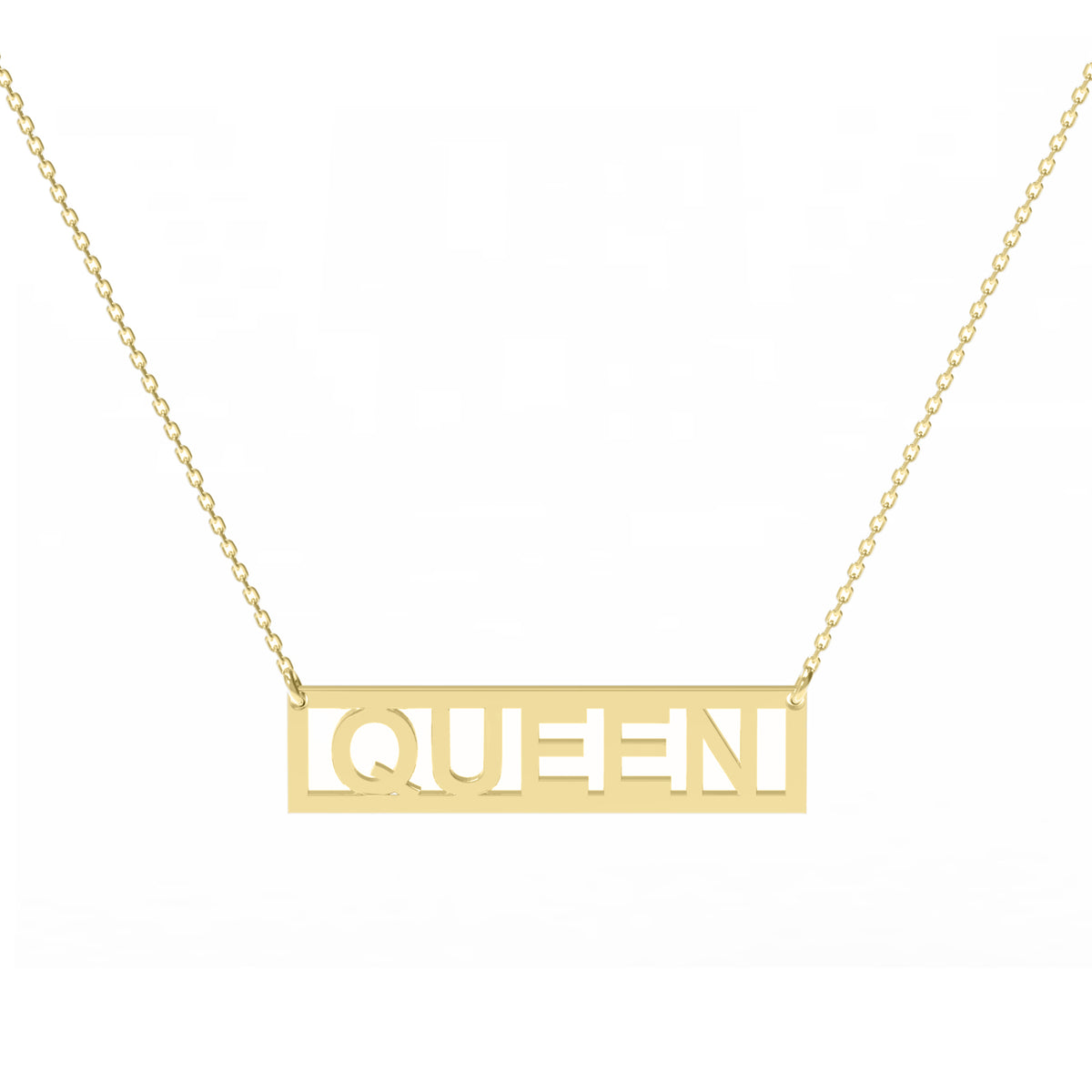 Lănțișor personalizat din argint 925 placat cu aur, cu text sau nume la alegere. Cadoul ideal pentru iubită, soră sau prietenă. O bijuterie elegantă Maison La Stéphanie, creată pentru femeile care iubesc detaliile cu sens.