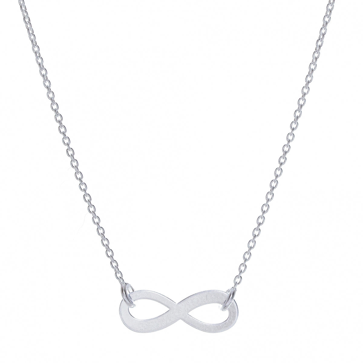 Lantisor infinity din argint 925 cu pandantiv simbol infinit pe lant fin Maison La Stephanie