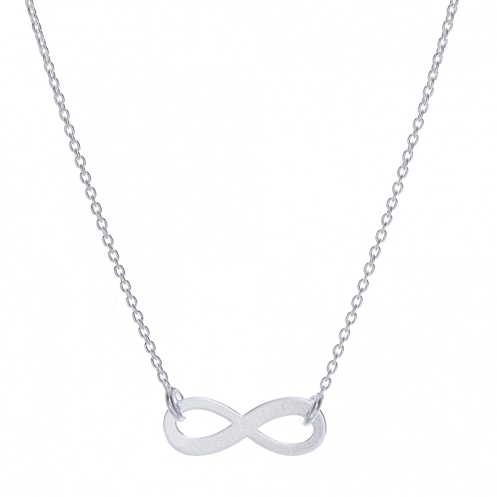 Lantisor infinity din argint 925 cu pandantiv simbol infinit pe lant fin Maison La Stephanie