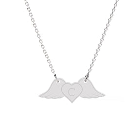 Lănțișor personalizat MY ANGEL din argint 925 – bijuterie simbolică, ideală ca dar de protecție sau amintire, cu gravură realizată individual pentru fiecare comandă.