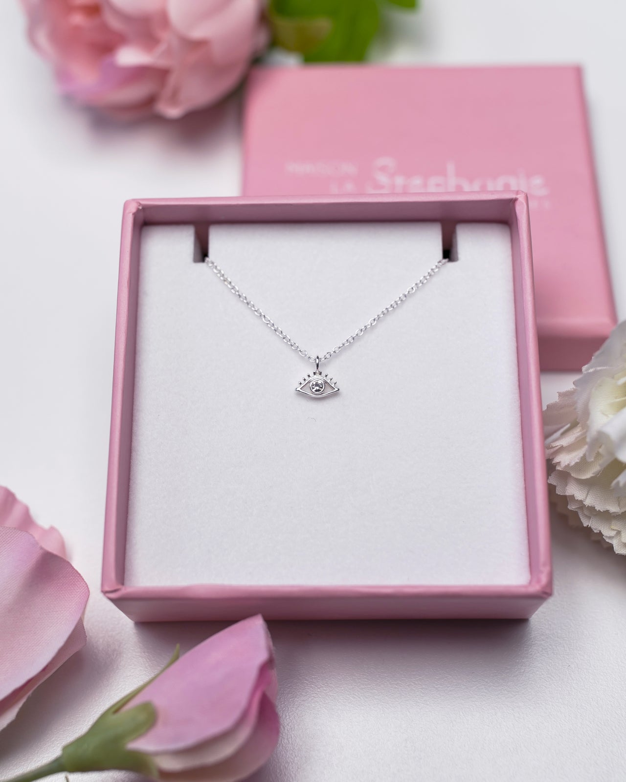 lantisor ochi swarovski argint 925 maison la stephanie