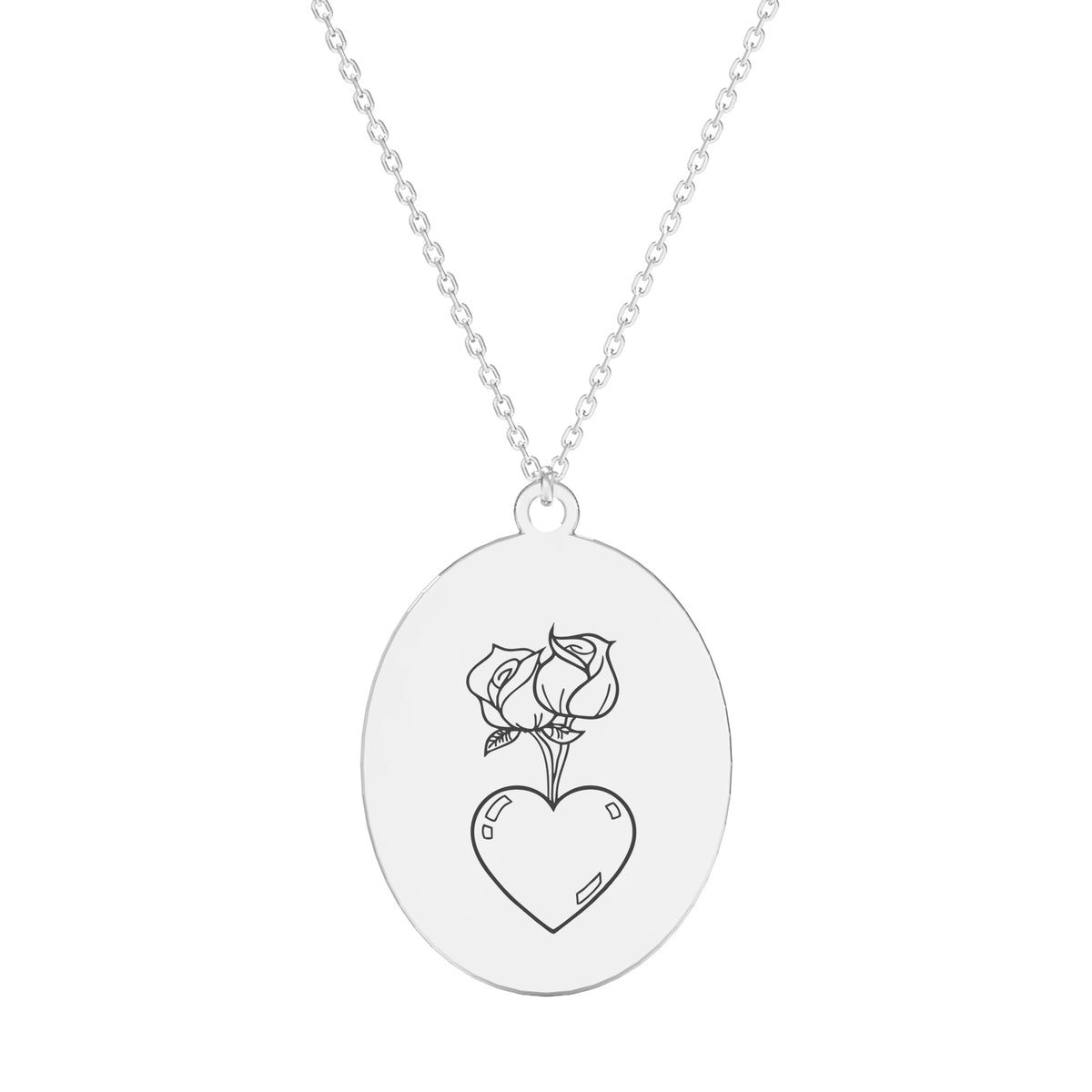 Lănțișor elegant din argint 925, perfect ca bijuterie de zi cu zi sau cadou pentru iubită, soție sau mamă. Un model rafinat Maison La Stéphanie – simbol al iubirii și feminității.