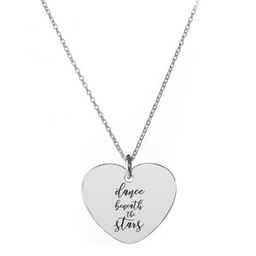 lantisor argint 925 inima personalizata gravura maison la stephanie