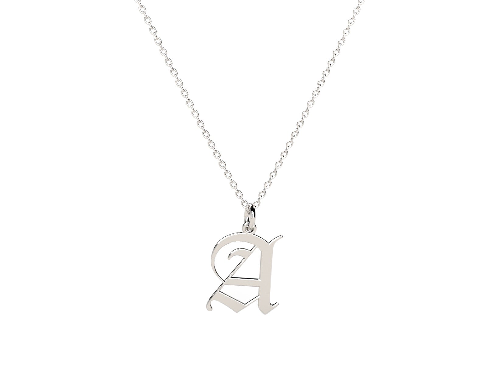 lantisor initiala ghetto vintage argint 925 maison la stephanie