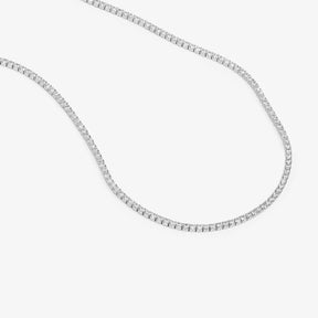 Lănțișor Tennis din argint 925 cu cristale zirconia cubică – bijuterie elegantă, cu strălucire delicată. Perfect pentru ocazii speciale, cadouri de Crăciun sau aniversare.