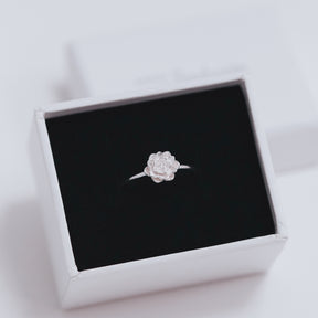 ROSE SILVER RING rings > silver ring > rose ring > gifts for her > gifts for girls > gifts for moms > gifts for best friend > birthday gift Maison la Stephanie   