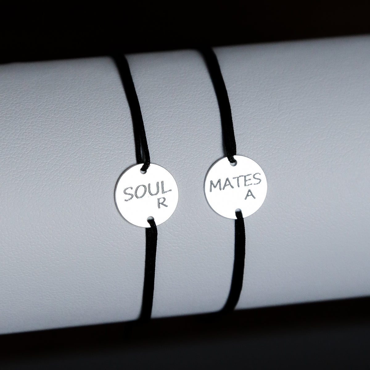 set bratari personalizate banut argint 925 Maison La Stephanie gravura cadou aniversare