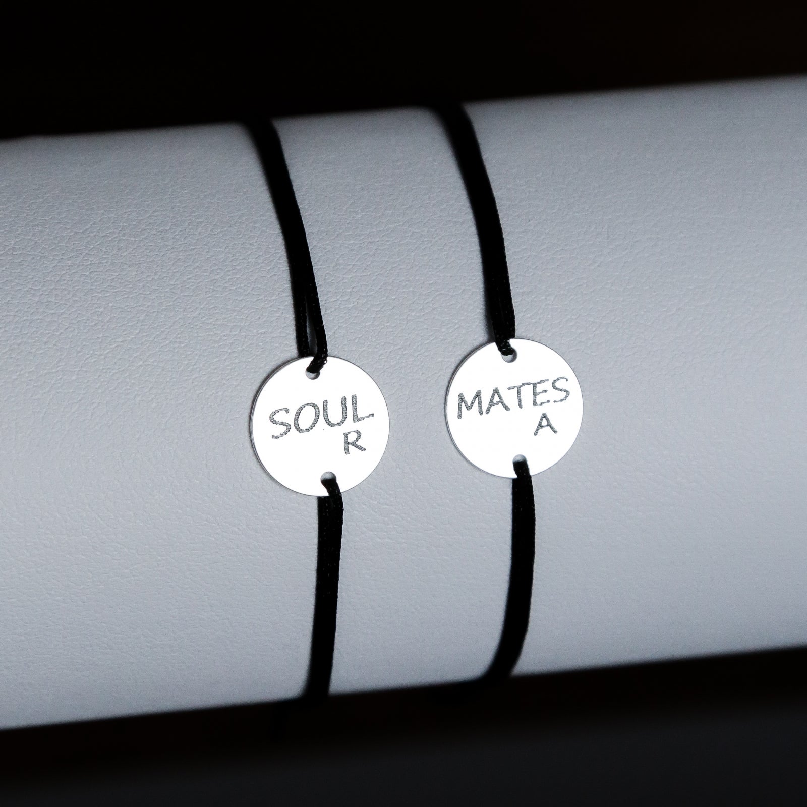 set bratari personalizate banut argint 925 Maison La Stephanie gravura cadou aniversare