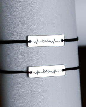 SET 2 BRATARI PERSONALIZATE PLACUTA 23x7 MM ARGINT 925 bratari personalizate maison stephanie