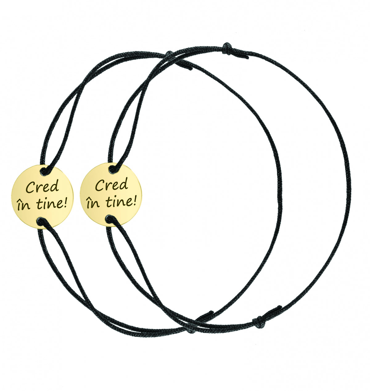 set bratari personalizate aur 18k Maison La Stephanie bratari cuplu gravura bijuterii cadou pentru el si ea