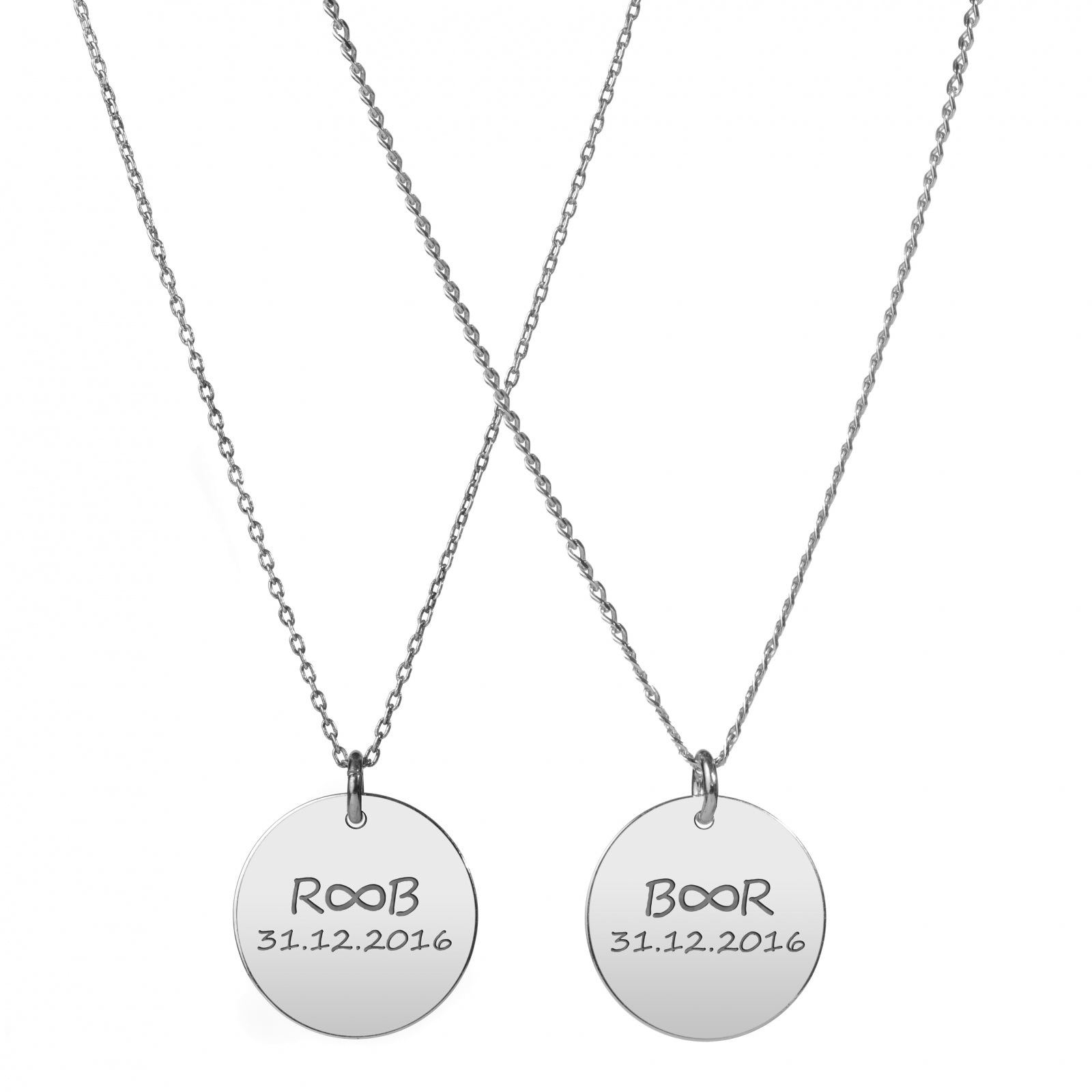 set lantisoare cuplu argint 925 personalizate maison la stephanie